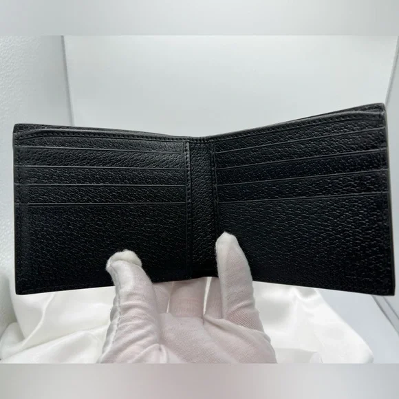 GUCCI GG Supreme Monogram Psychedelic Bi-Fold Wallet Black Multicolor LIKE NEW - Picture 5 of 9